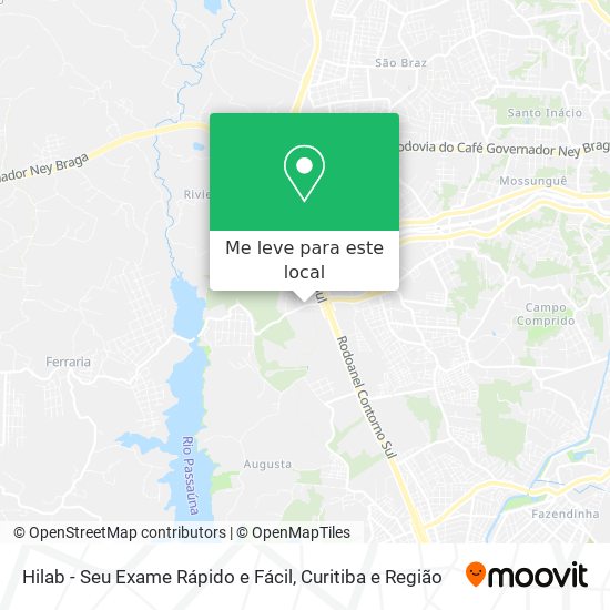 Hilab - Seu Exame Rápido e Fácil mapa