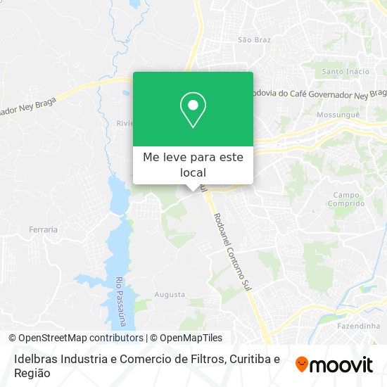 Idelbras Industria e Comercio de Filtros mapa