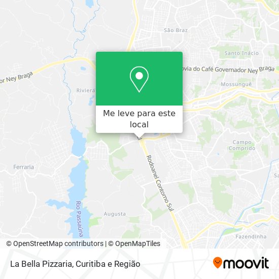 La Bella Pizzaria mapa