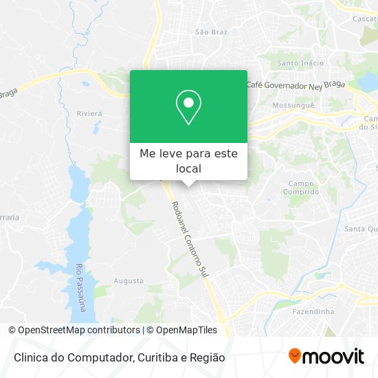 Clinica do Computador mapa