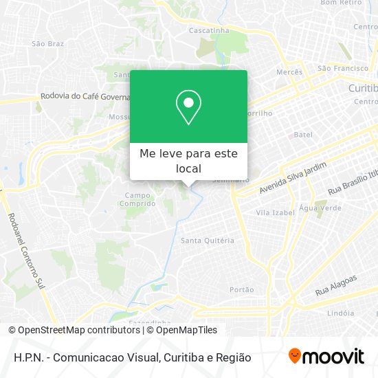 H.P.N. - Comunicacao Visual mapa