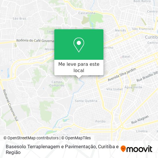 Basesolo Terraplenagem e Pavimentação mapa