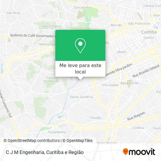 C J M Engenharia mapa