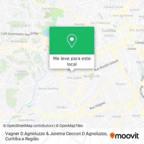 Vagner D Agnoluzzo & Jurema Ceccon D Agnoluzzo mapa
