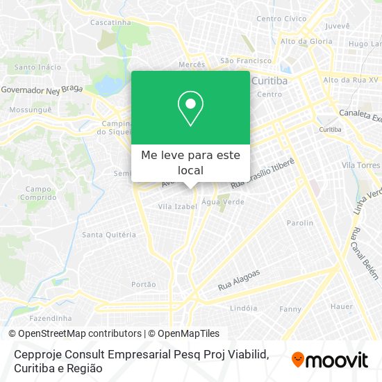 Cepproje Consult Empresarial Pesq Proj Viabilid mapa