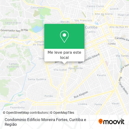 Condominio Edificio Moreira Fortes mapa