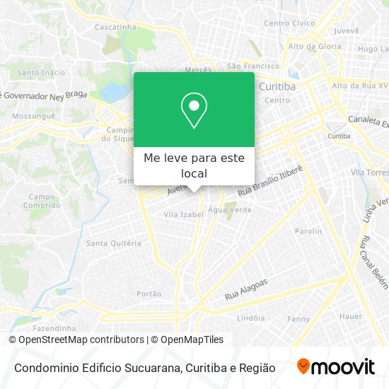 Condominio Edificio Sucuarana mapa