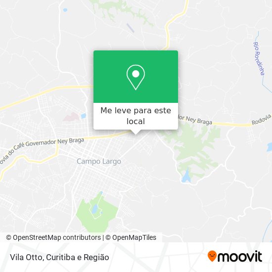 Vila Otto mapa