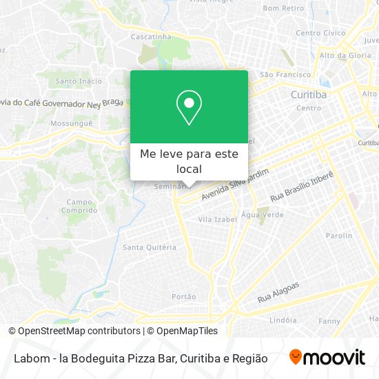 Labom - la Bodeguita Pizza Bar mapa