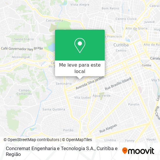 Concremat Engenharia e Tecnologia S.A. mapa