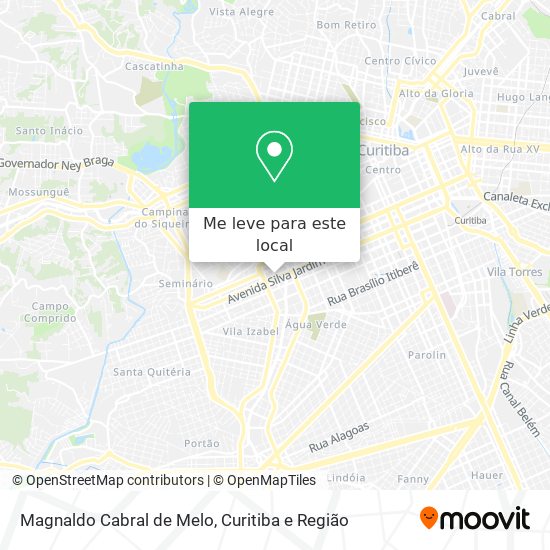 Magnaldo Cabral de Melo mapa