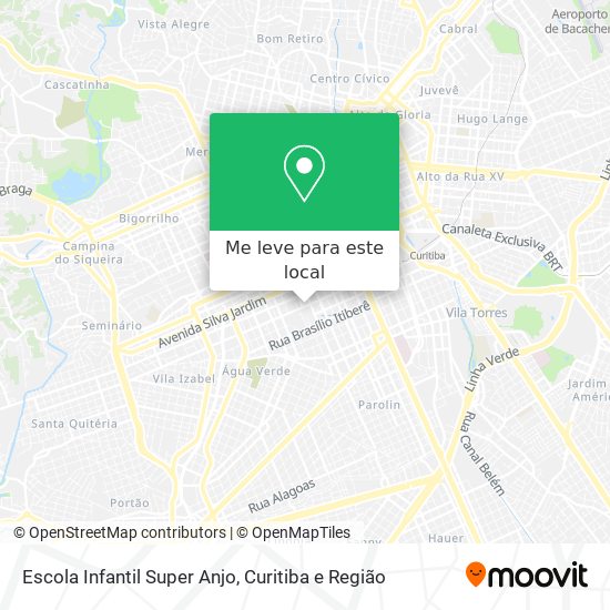Escola Infantil Super Anjo mapa