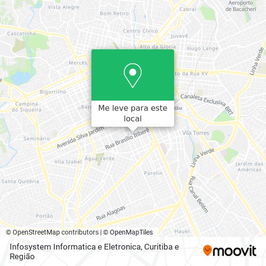 Infosystem Informatica e Eletronica mapa
