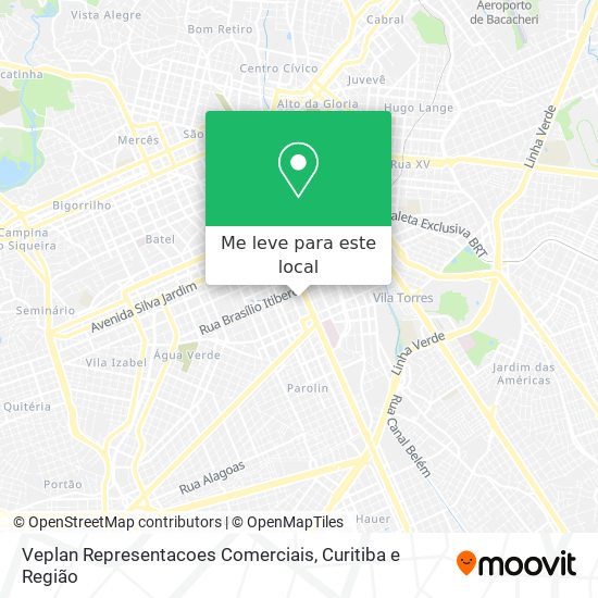 Veplan Representacoes Comerciais mapa