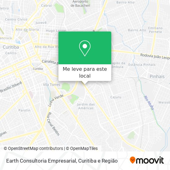 Earth Consultoria Empresarial mapa