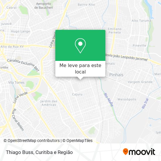 Thiago Buss mapa