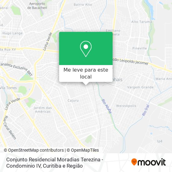 Conjunto Residencial Moradias Terezina - Condominio IV mapa