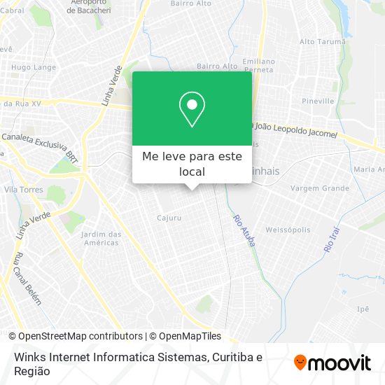 Winks Internet Informatica Sistemas mapa