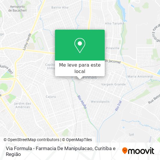 Via Formula - Farmacia De Manipulacao mapa