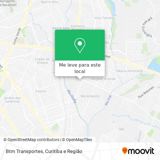 Btm Transportes mapa