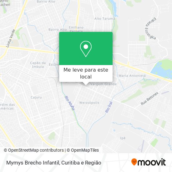 Mymys Brecho Infantil mapa