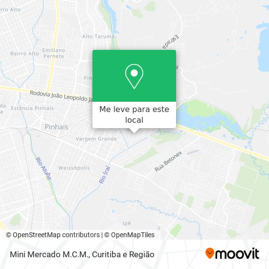 Mini Mercado M.C.M. mapa