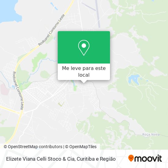 Elizete Viana Celli Stoco & Cia mapa