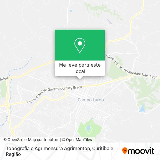 Topografia e Agrimensura Agrimentop mapa