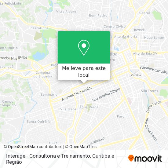 Interage - Consultoria e Treinamento mapa