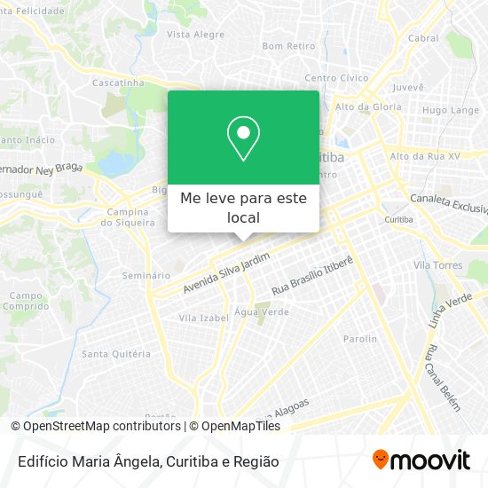 Edifício Maria Ângela mapa