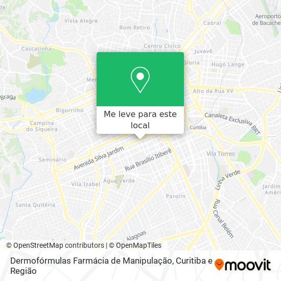 Dermofórmulas Farmácia de Manipulação mapa