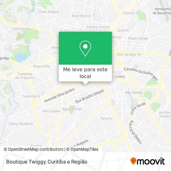Boutique Twiggy mapa
