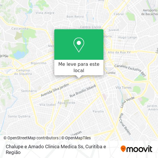 Chalupe e Amado Clinica Medica Ss mapa