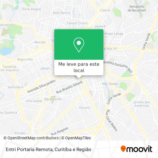 Entri Portaria Remota mapa