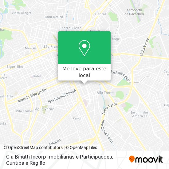 C a Binatti Incorp Imobiliarias e Participacoes mapa