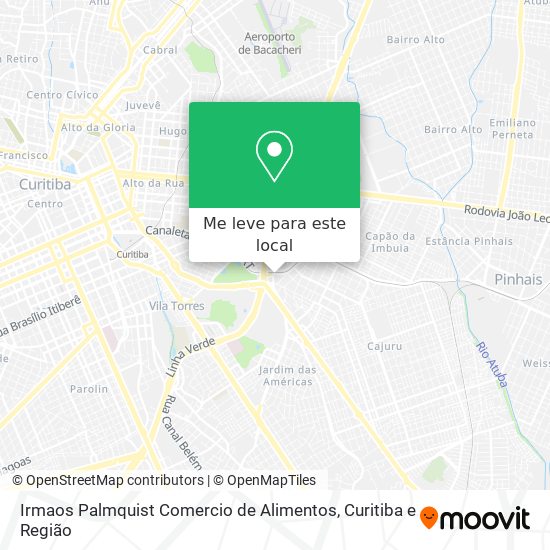 Irmaos Palmquist Comercio de Alimentos mapa