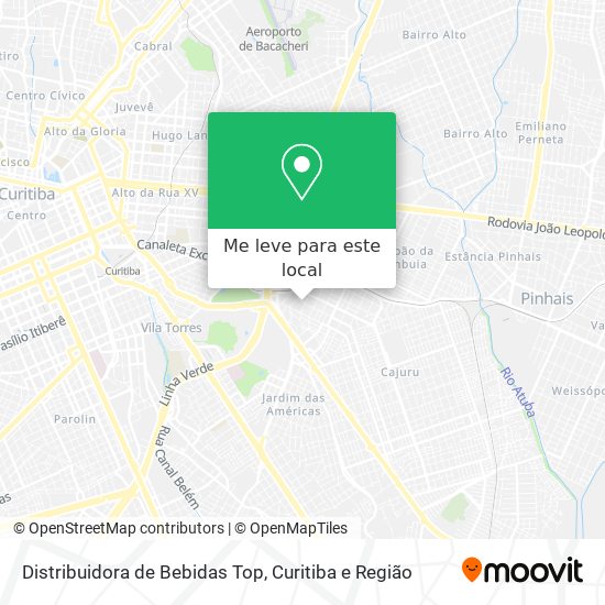 Distribuidora de Bebidas Top mapa