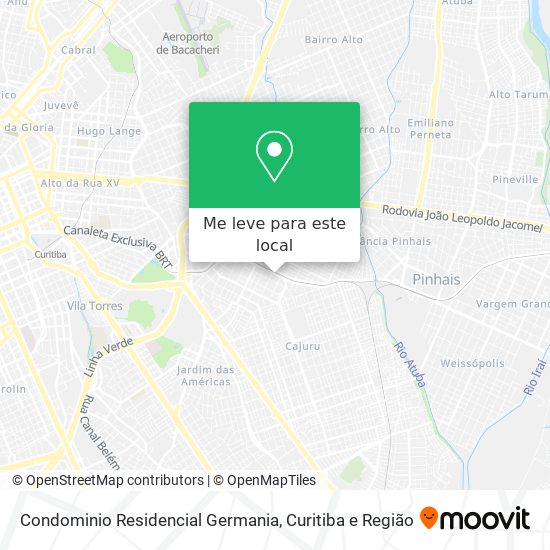 Condominio Residencial Germania mapa