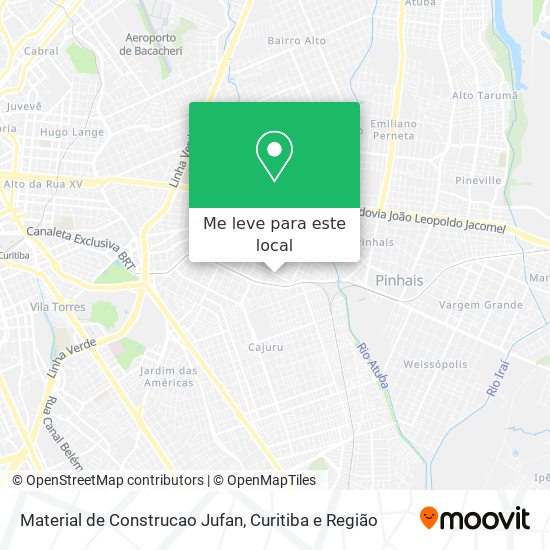 Material de Construcao Jufan mapa