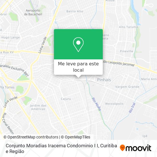 Conjunto Moradias Iracema Condominio I I mapa
