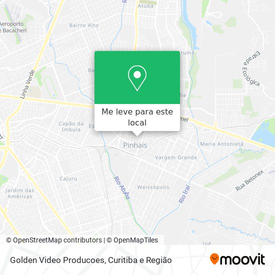 Golden Video Producoes mapa