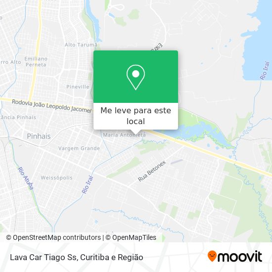 Lava Car Tiago Ss mapa