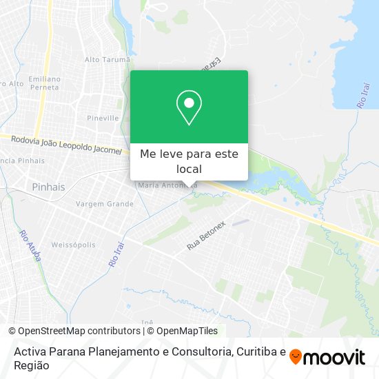 Activa Parana Planejamento e Consultoria mapa