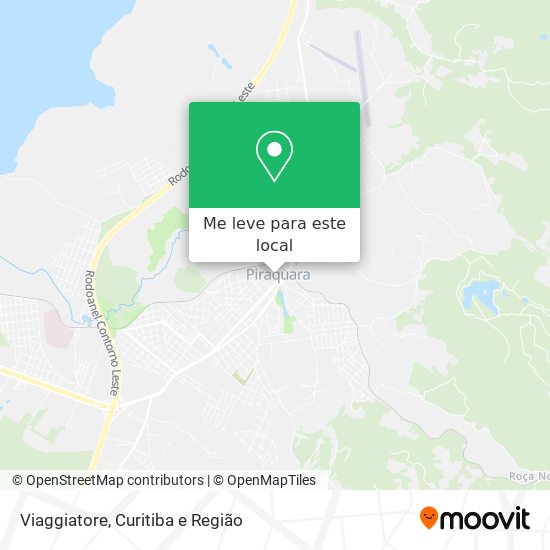 Viaggiatore mapa