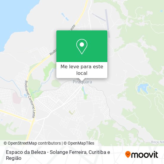 Espaco da Beleza - Solange Ferreira mapa