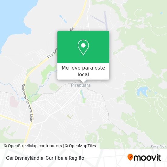 Cei Disneylândia mapa