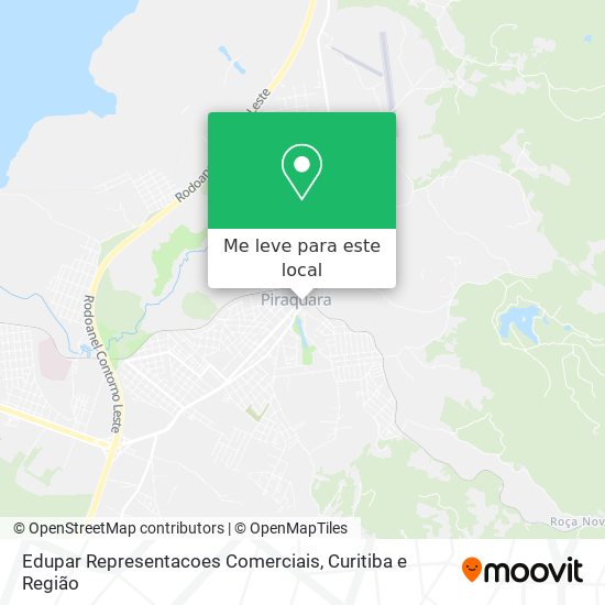 Edupar Representacoes Comerciais mapa