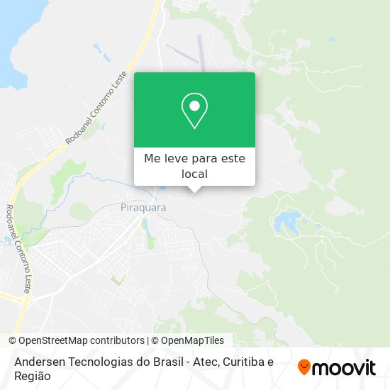Andersen Tecnologias do Brasil - Atec mapa