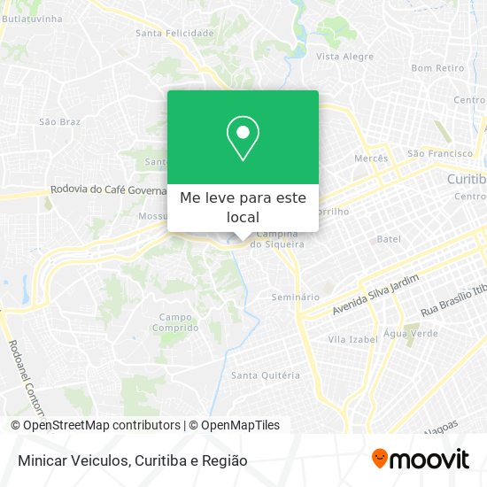 Minicar Veiculos mapa