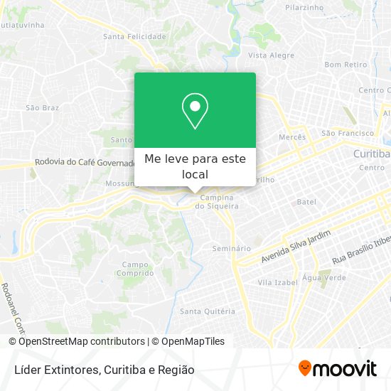 Líder Extintores mapa